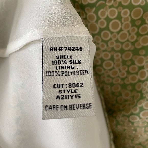 MAX STUDIO 100% Silk Skirt - Picture 4 of 6